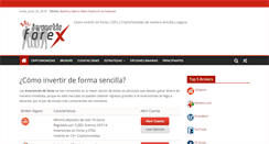 Desktop Screenshot of invertir-forex.net